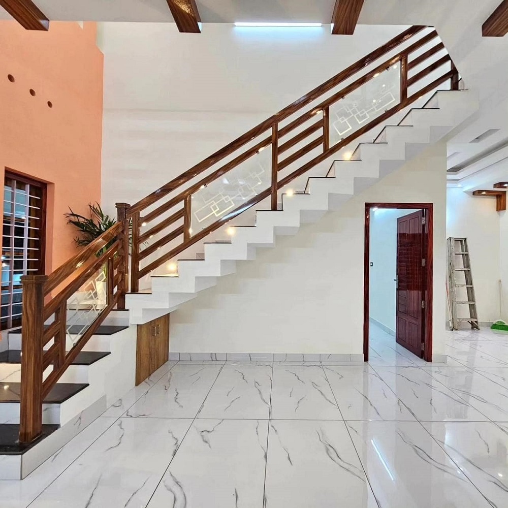 Hardwood staircase installation Nairobi Kenya